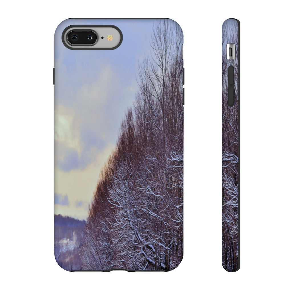 Winter Treeline Tough Case for iPhone and Samsung Galaxy