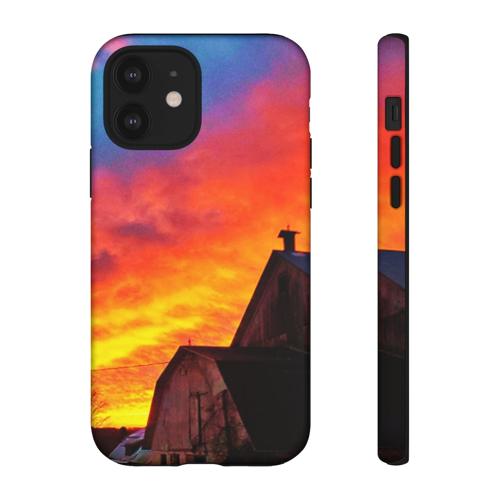 Barn & Sky Mobile Phone Case for iPhone and Samsung Galaxy