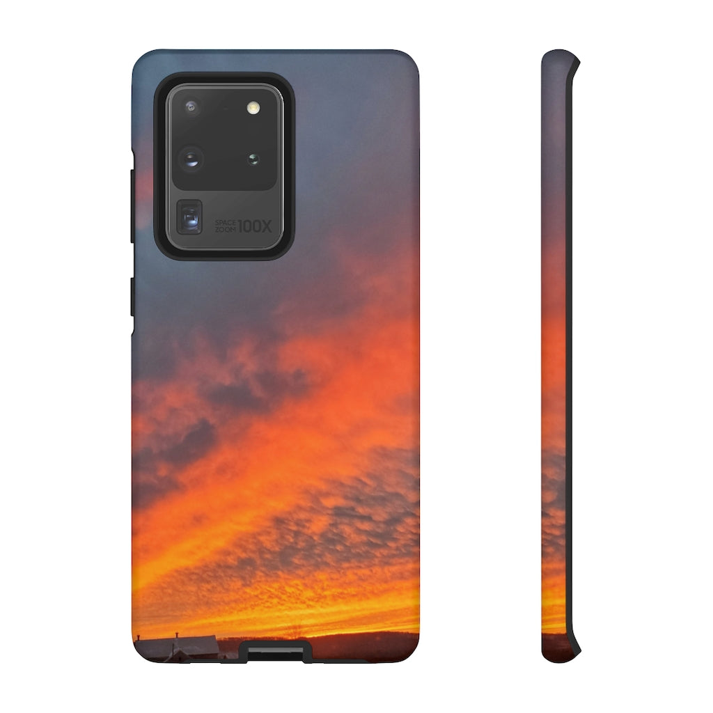 Morning Sky Mobile Phone Case for iPhone and Samsung Galaxy