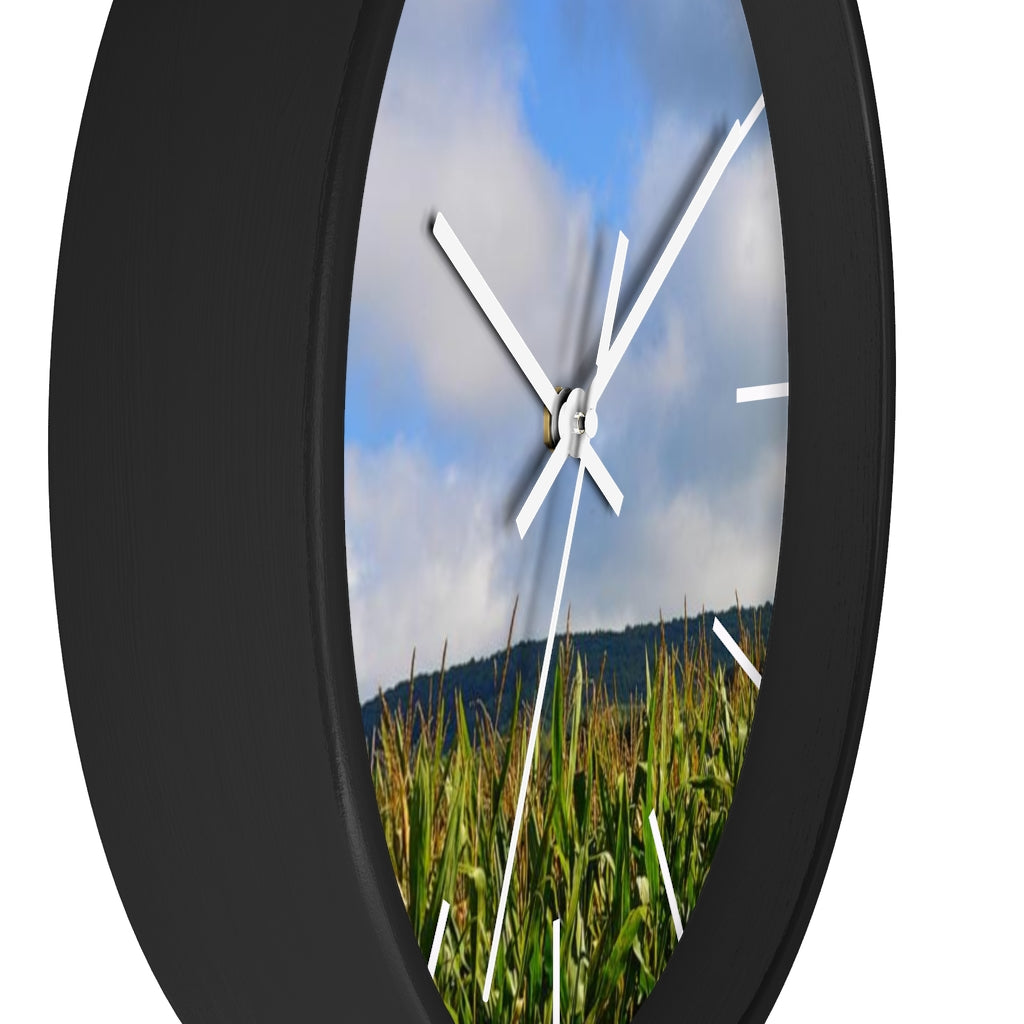 Corn Field Wall clock