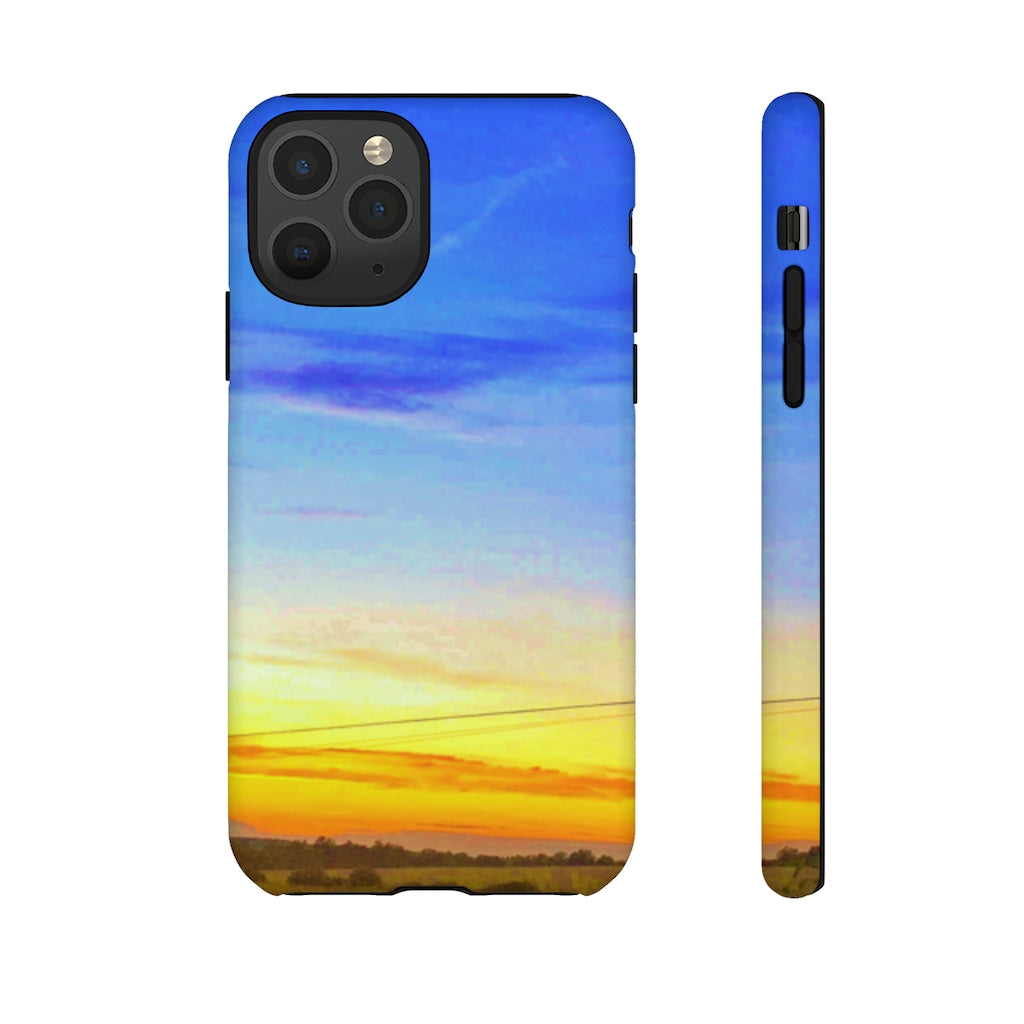 Sunset on the Horizon (horizontal) Mobile Phone Case for iPhone and Samsung Galaxy