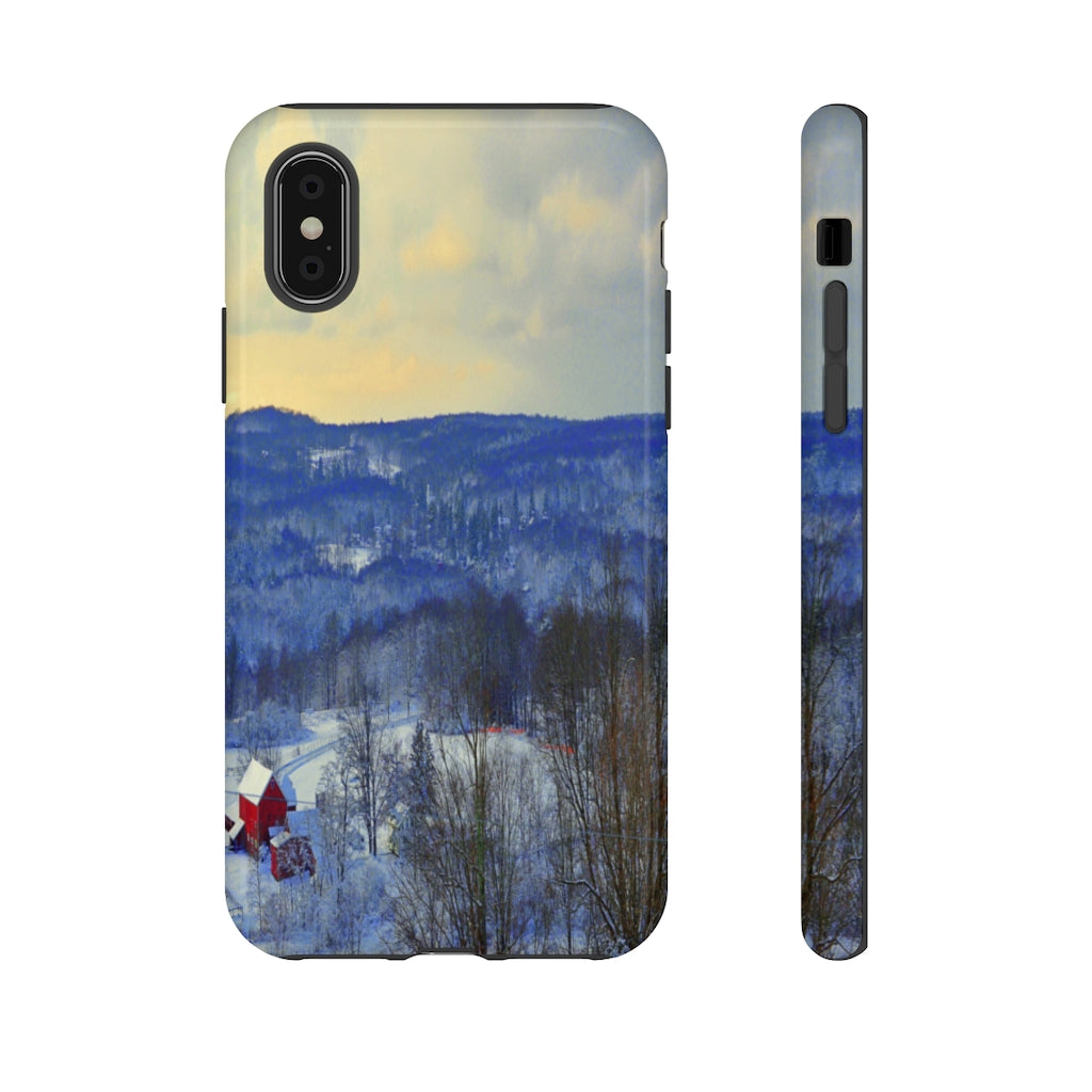 Winter Countryside Tough Case for iPhone and Samsung Galaxy