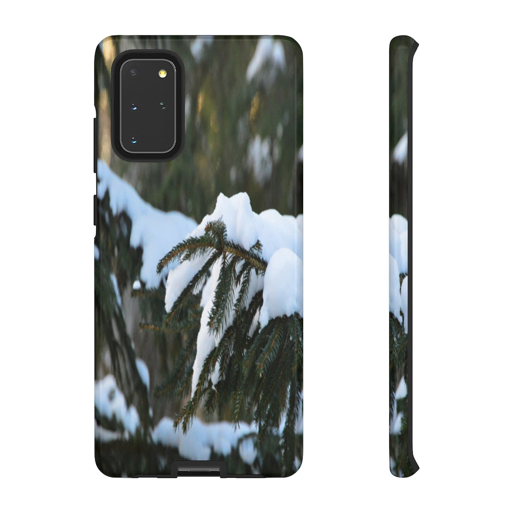 Snowy Pine Mobile Phone Case for iPhone and Samsung Galaxy