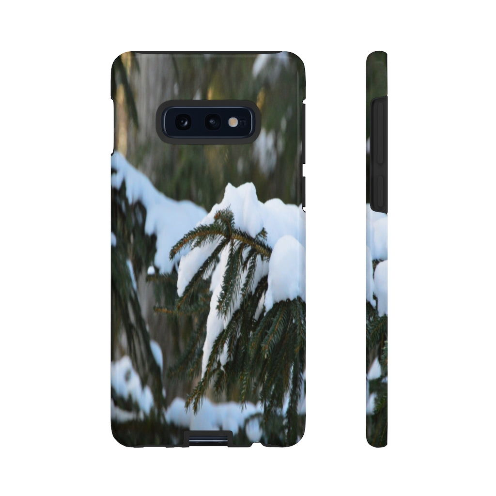 Snowy Pine Mobile Phone Case for iPhone and Samsung Galaxy