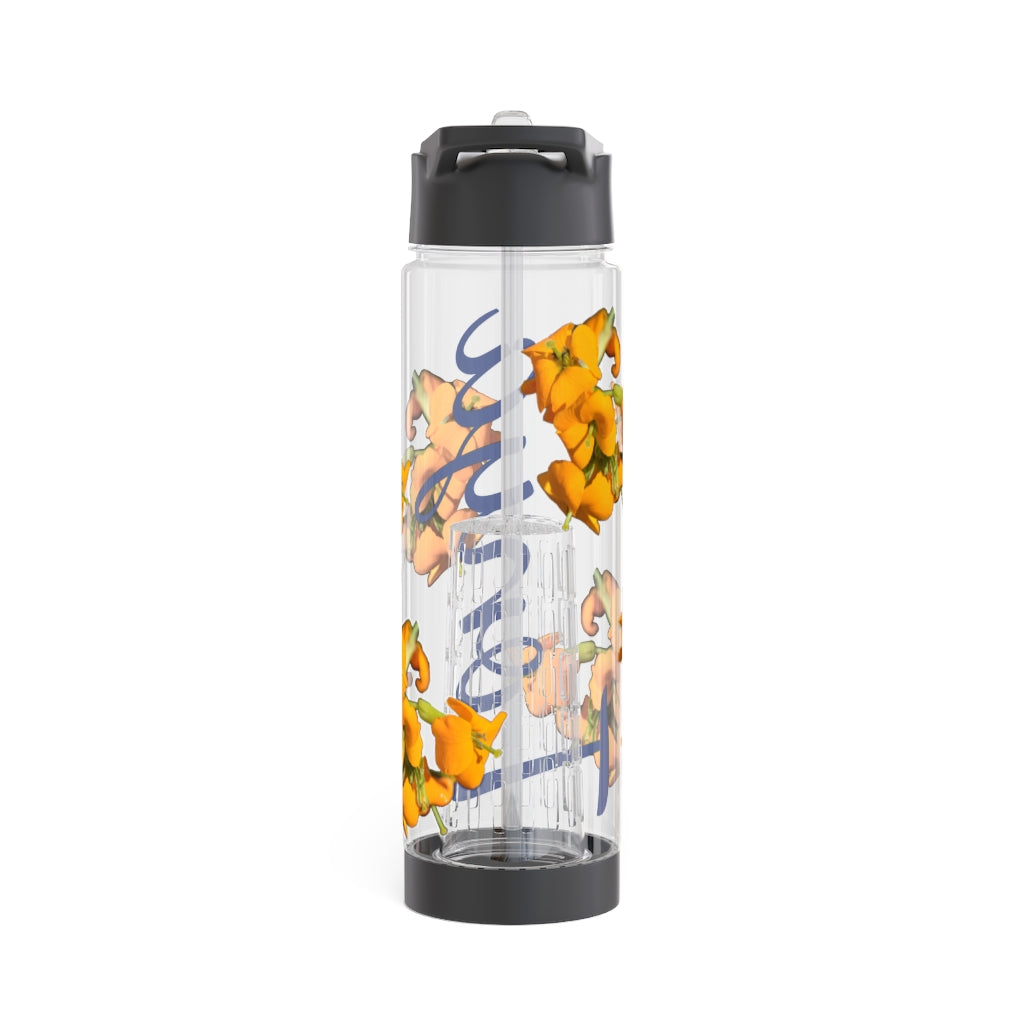 Personalized and Customizable Infuser Water Bottle (Wallflower) (not a decal) I Gift I Bridesmaid I Teacher I Workout I Coworker I For Her