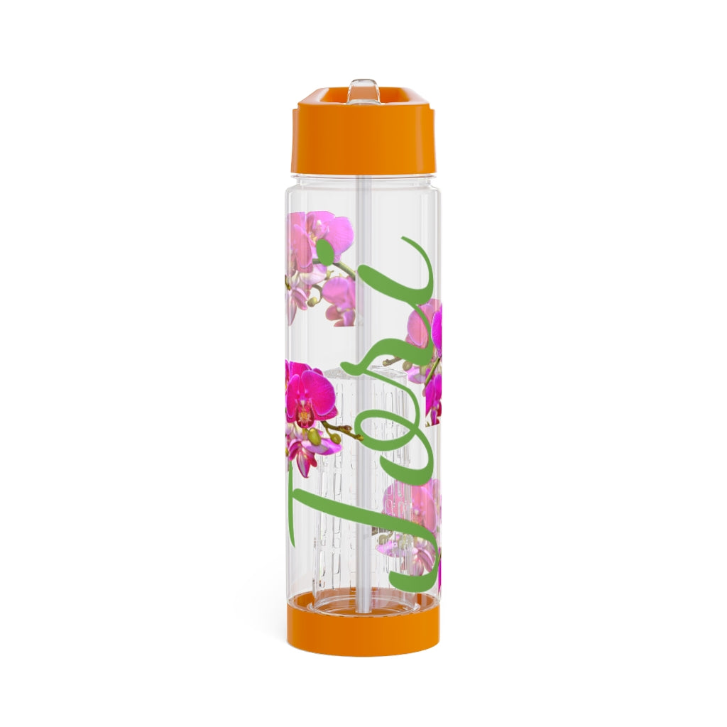 Personalized & Customized Infuser Water Bottle (Orchid) (not a decal) I Gift I Bridesmaid I Teacher gift I Workout I Coworker I Birthday