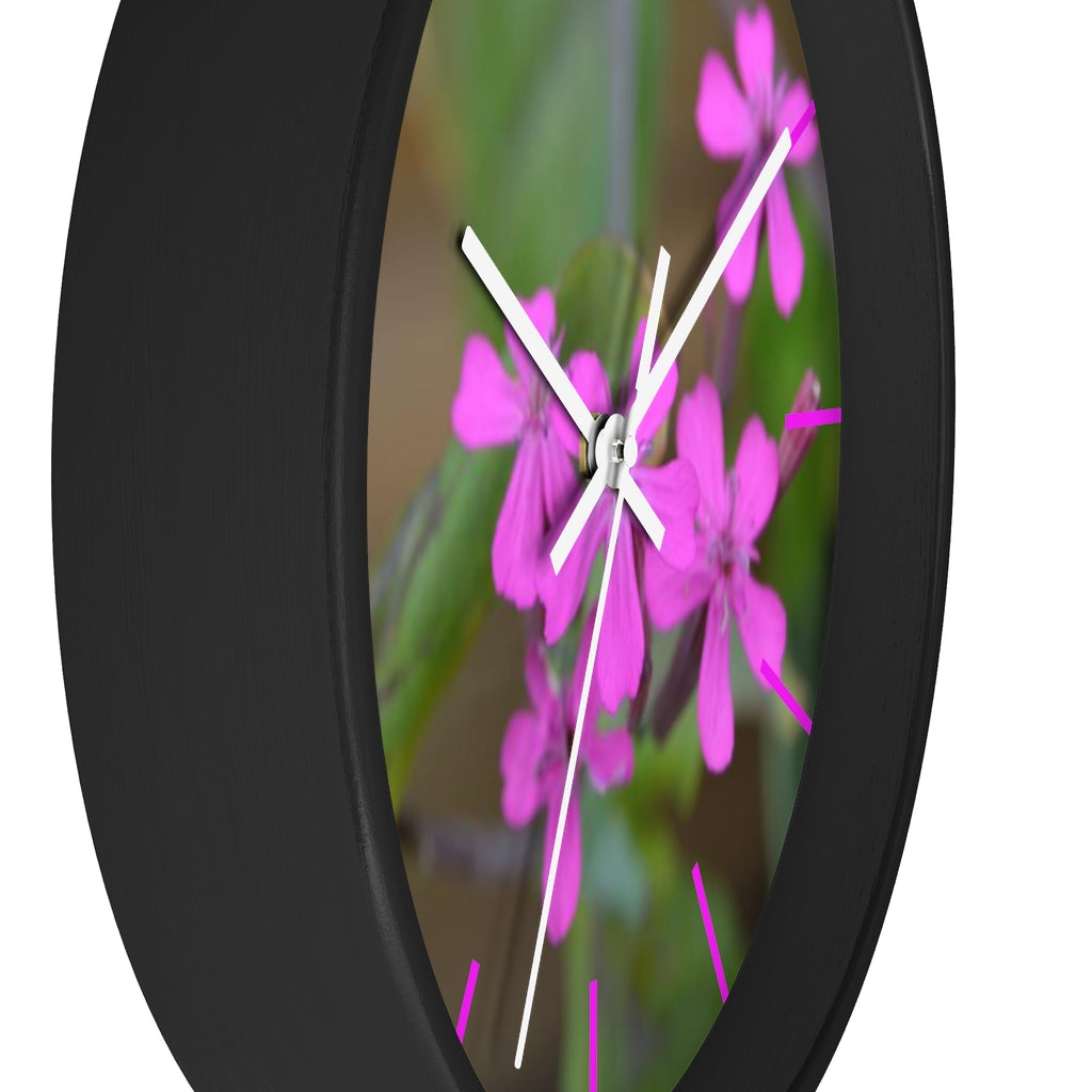 Phlox Wall clock