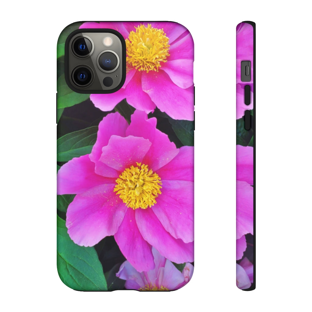 Majorcan Peony Mobile Phone Case for iPhone and Samsung Galaxy