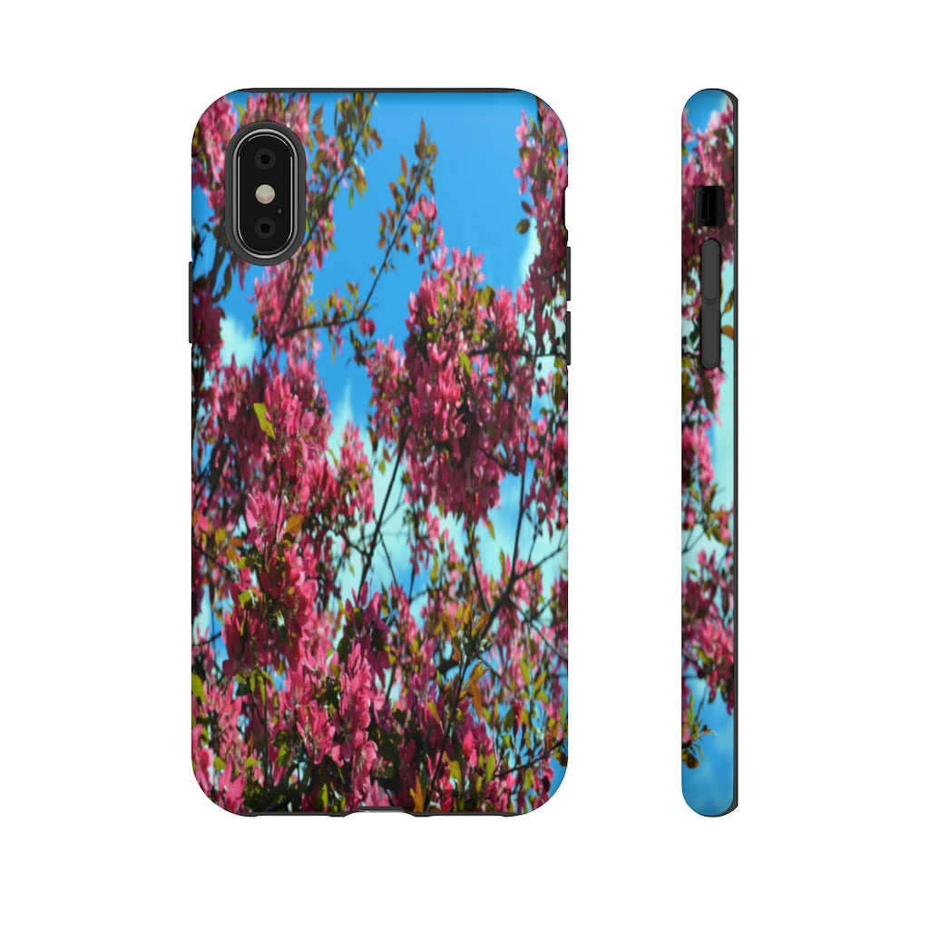 Flowering Crabapple Tree Mobile Phone Case for iPhone and Samsung Galaxy