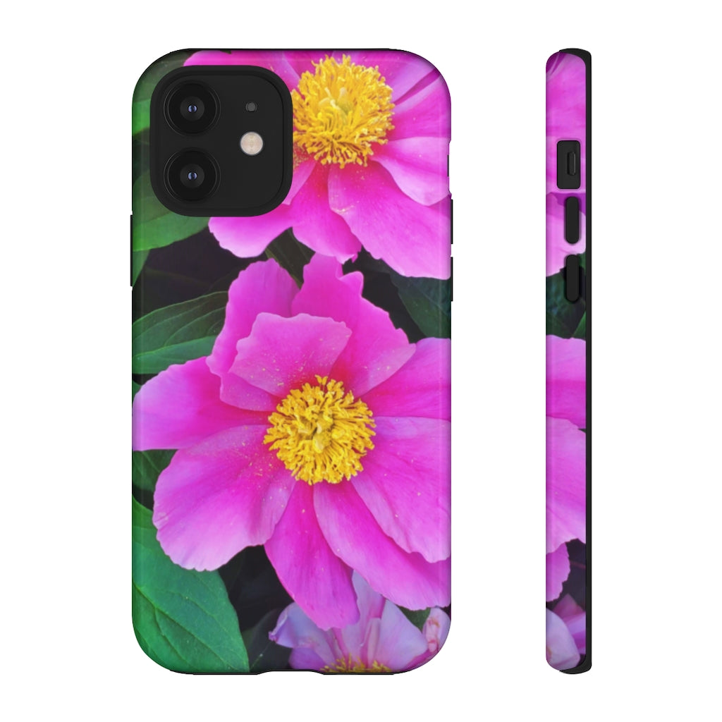 Majorcan Peony Mobile Phone Case for iPhone and Samsung Galaxy