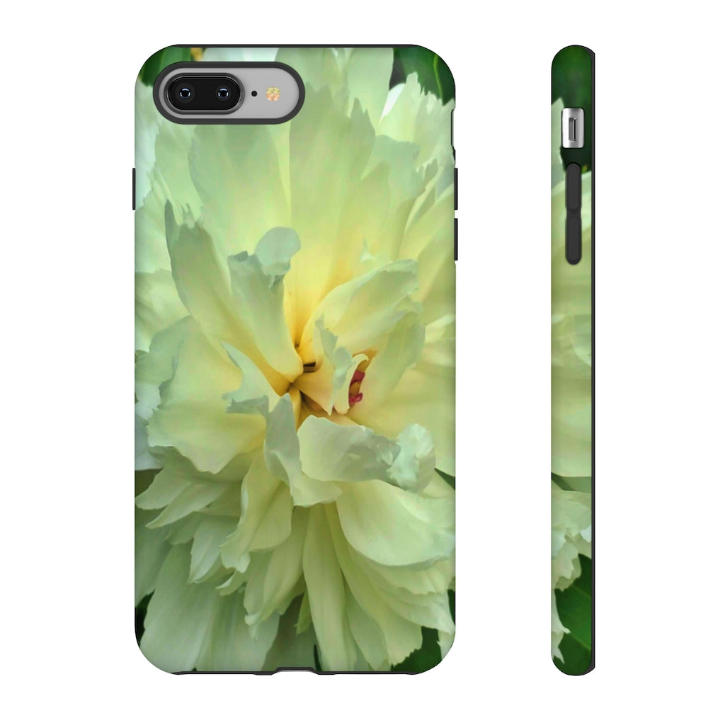 White Peony 2 Tough Case for iPhone and Samsung Galaxy