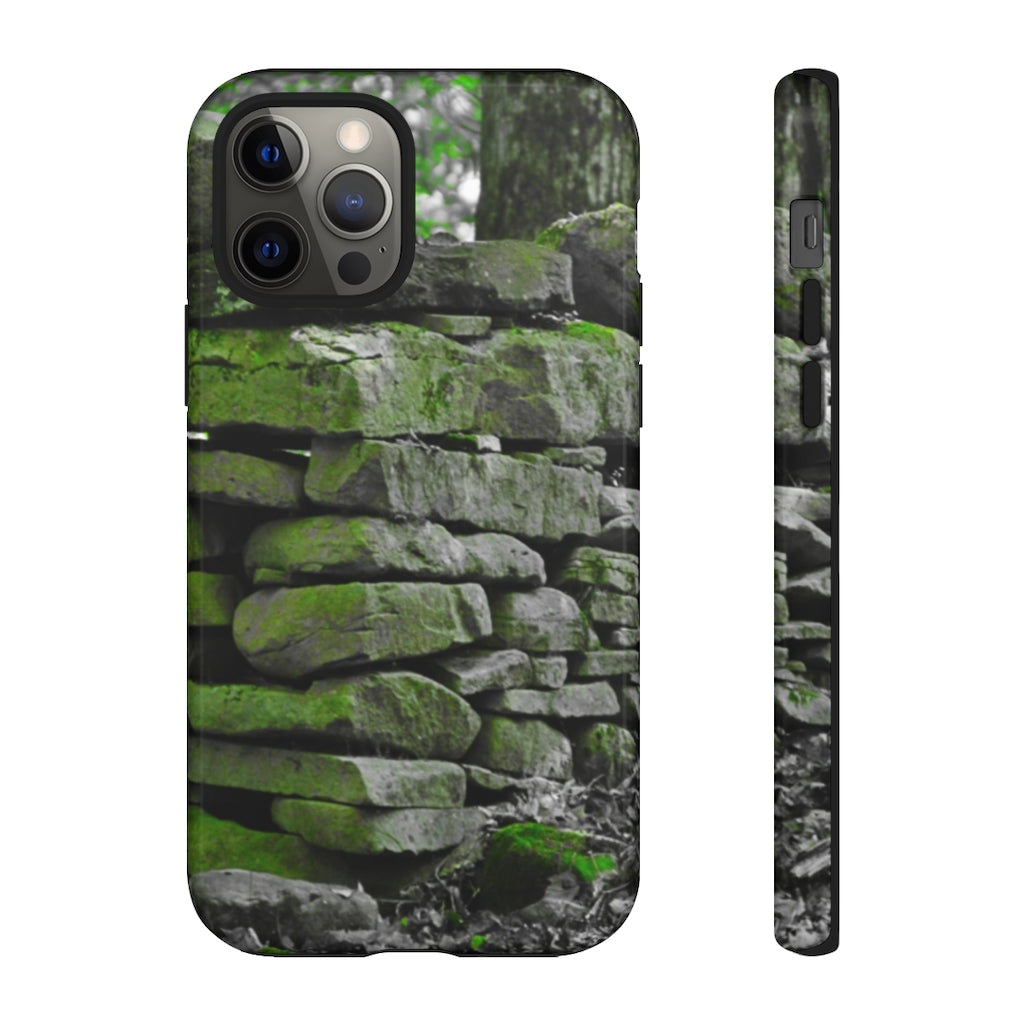 Stone Wall Mobile Phone Case for iPhone and Samsung Galaxy