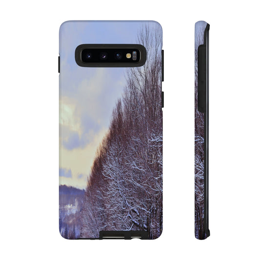 Winter Treeline Tough Case for iPhone and Samsung Galaxy