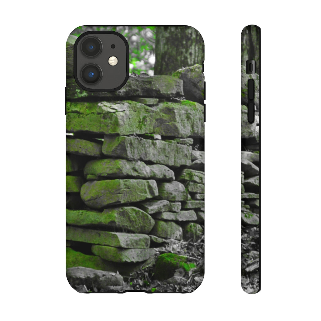 Stone Wall Mobile Phone Case for iPhone and Samsung Galaxy