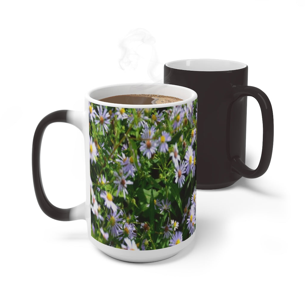 Wild Aster Color Changing Mug