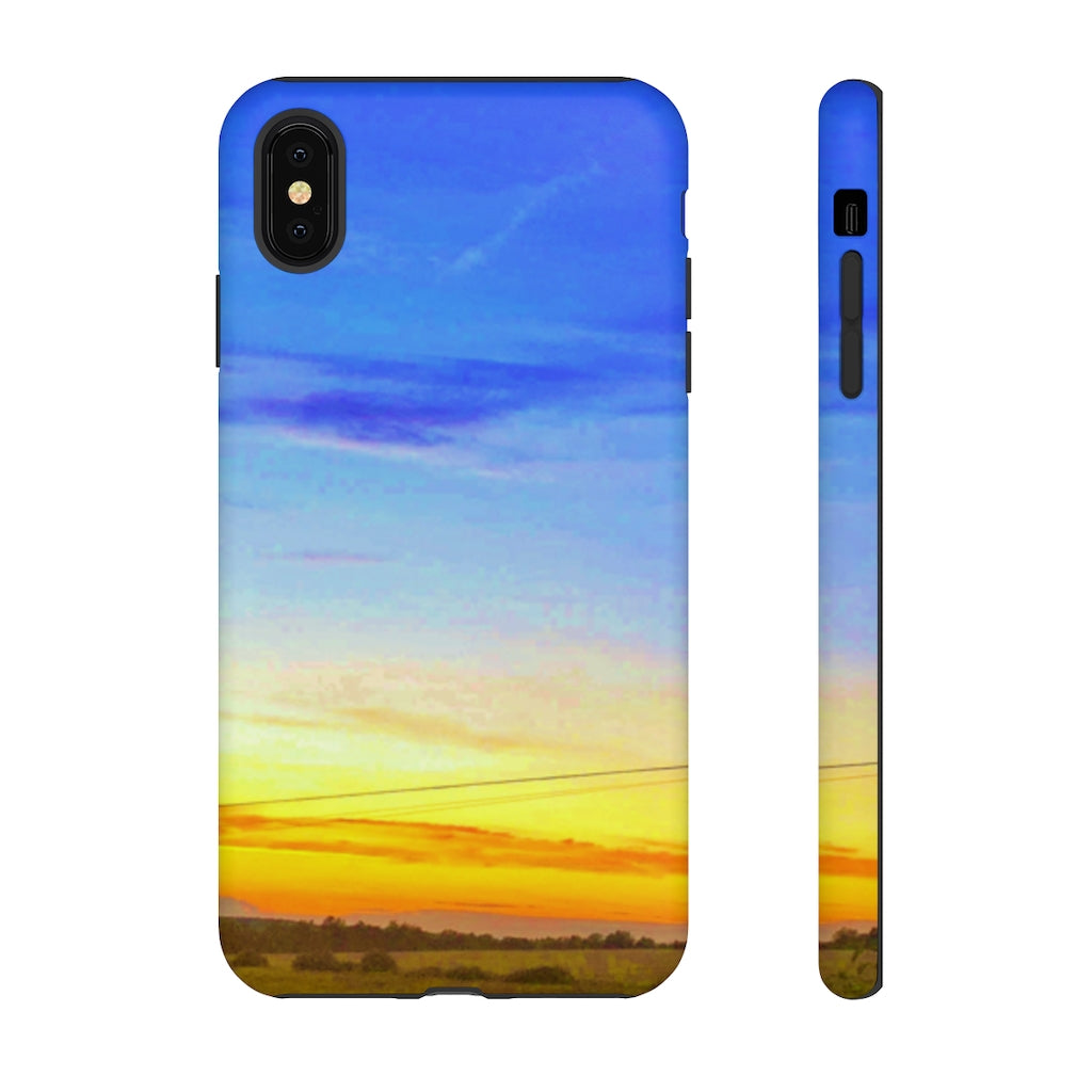 Sunset on the Horizon (horizontal) Mobile Phone Case for iPhone and Samsung Galaxy