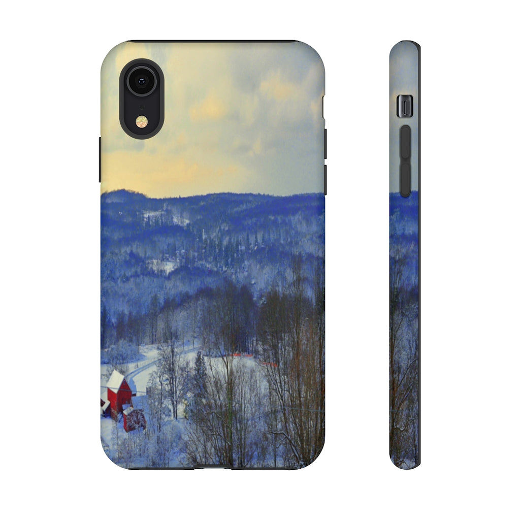 Winter Countryside Tough Case for iPhone and Samsung Galaxy