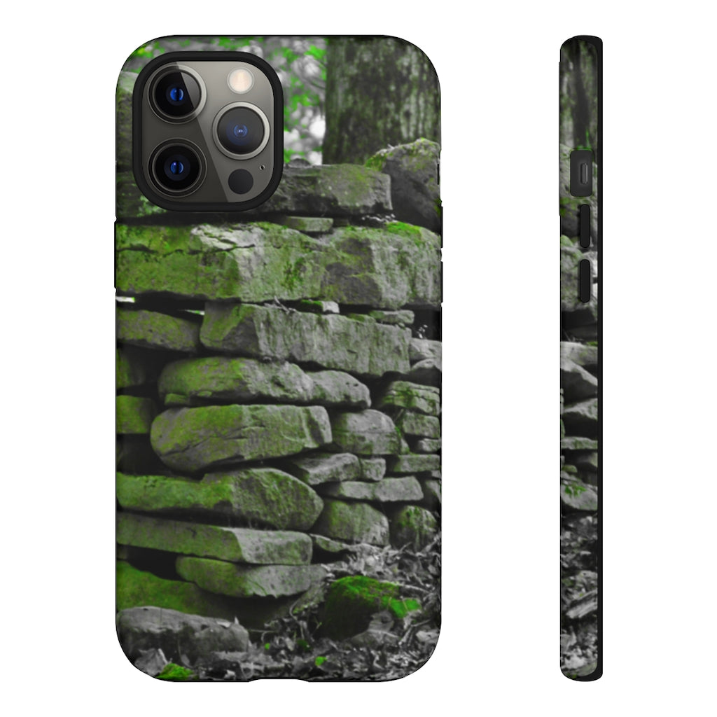 Stone Wall Mobile Phone Case for iPhone and Samsung Galaxy