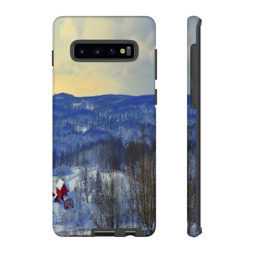 Winter Countryside Tough Case for iPhone and Samsung Galaxy