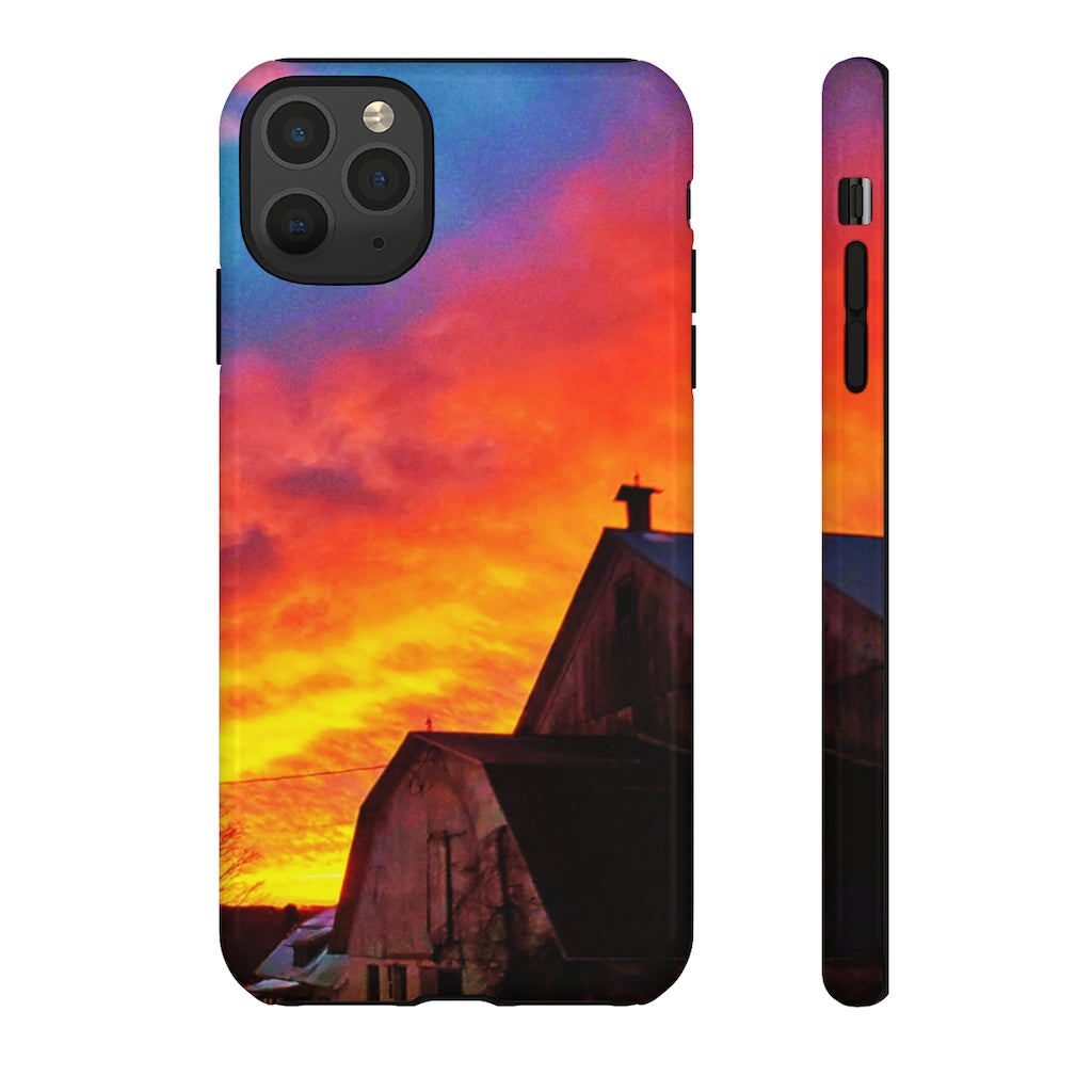 Barn & Sky Mobile Phone Case for iPhone and Samsung Galaxy