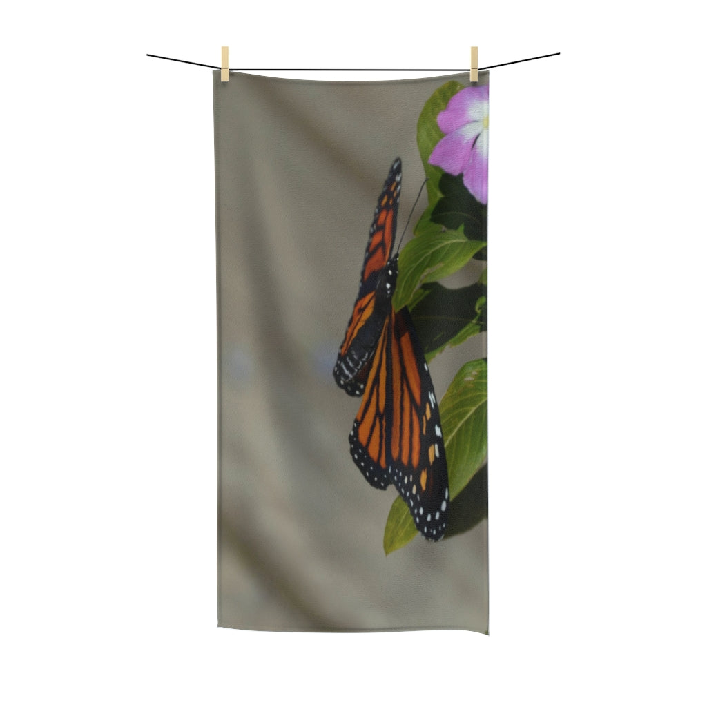 Monarch Butterfly Polycotton Towel