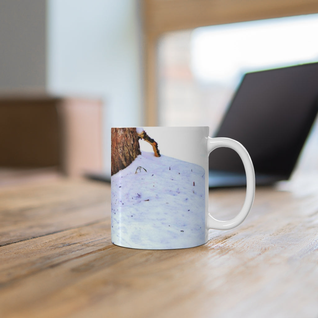 Winter Blue Jay Mug 11oz