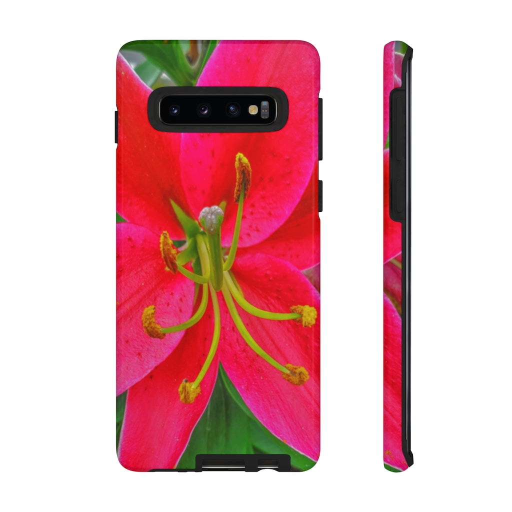 Oriental Lily Mobile Phone Case for iPhone and Samsung Galaxy