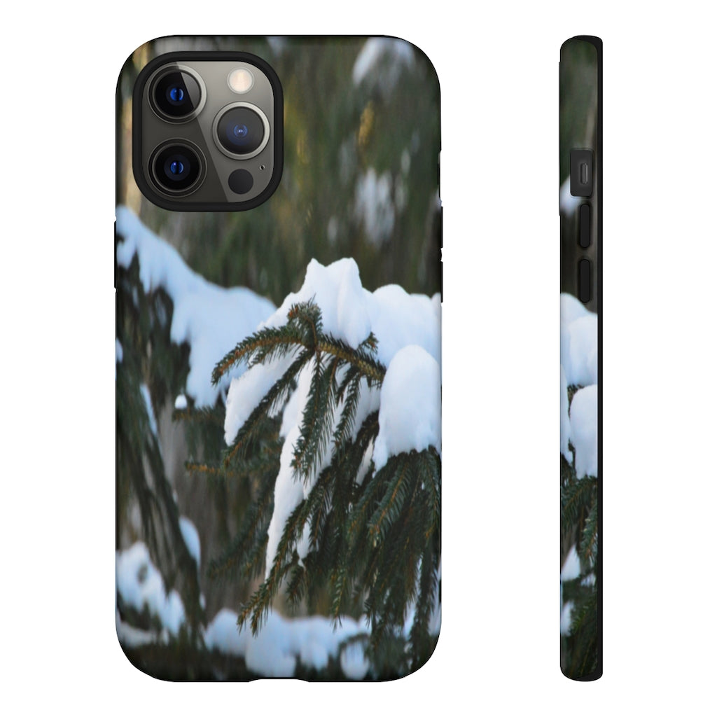 Snowy Pine Mobile Phone Case for iPhone and Samsung Galaxy