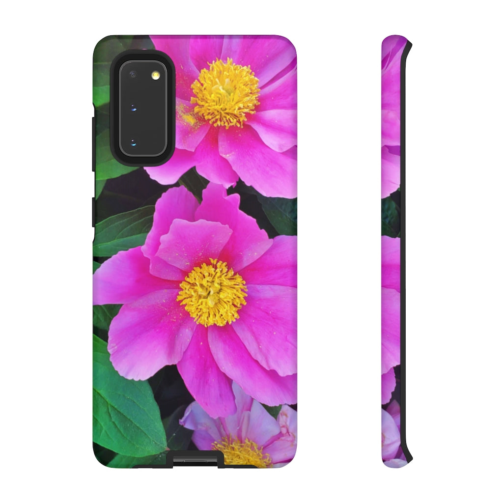 Majorcan Peony Mobile Phone Case for iPhone and Samsung Galaxy