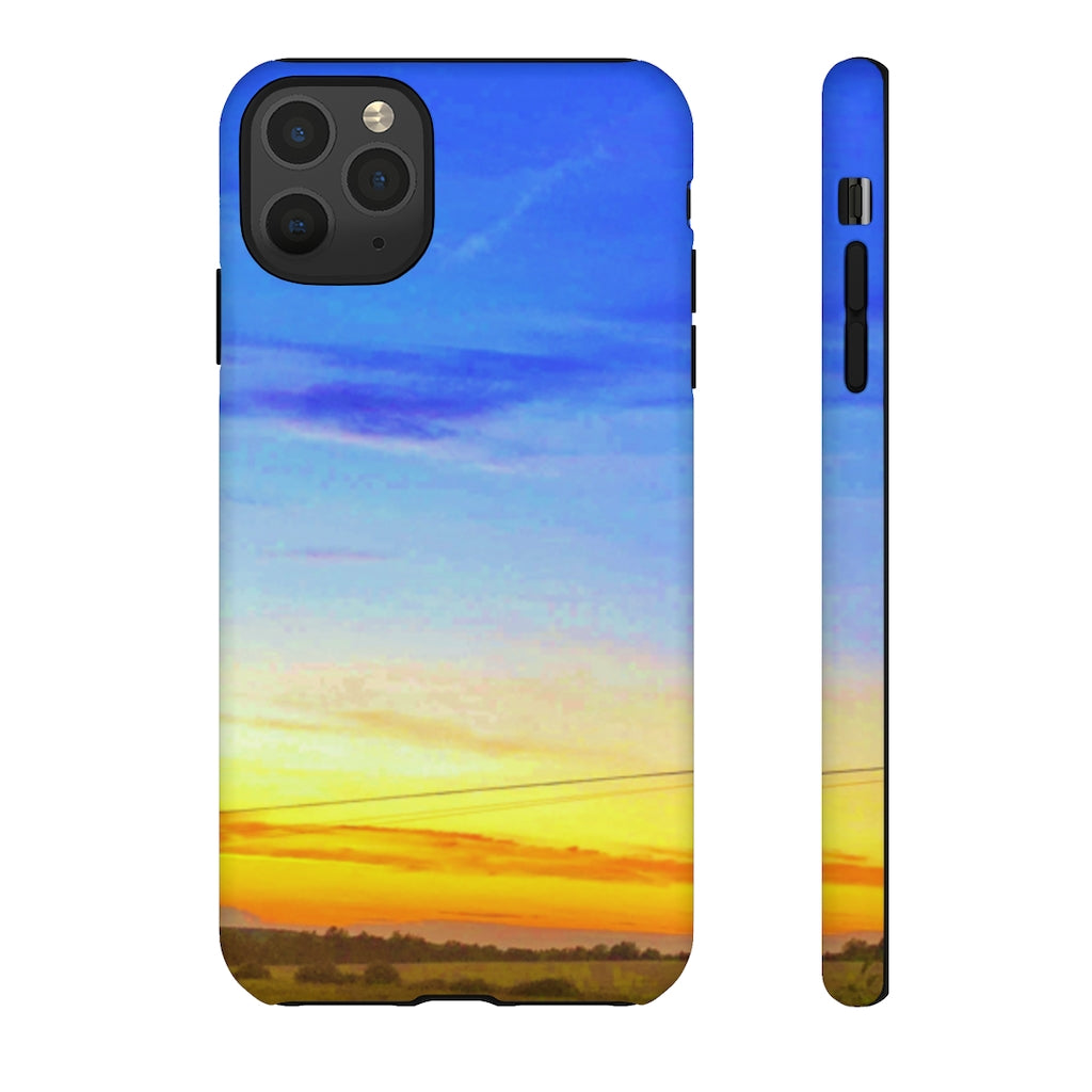 Sunset on the Horizon (horizontal) Mobile Phone Case for iPhone and Samsung Galaxy