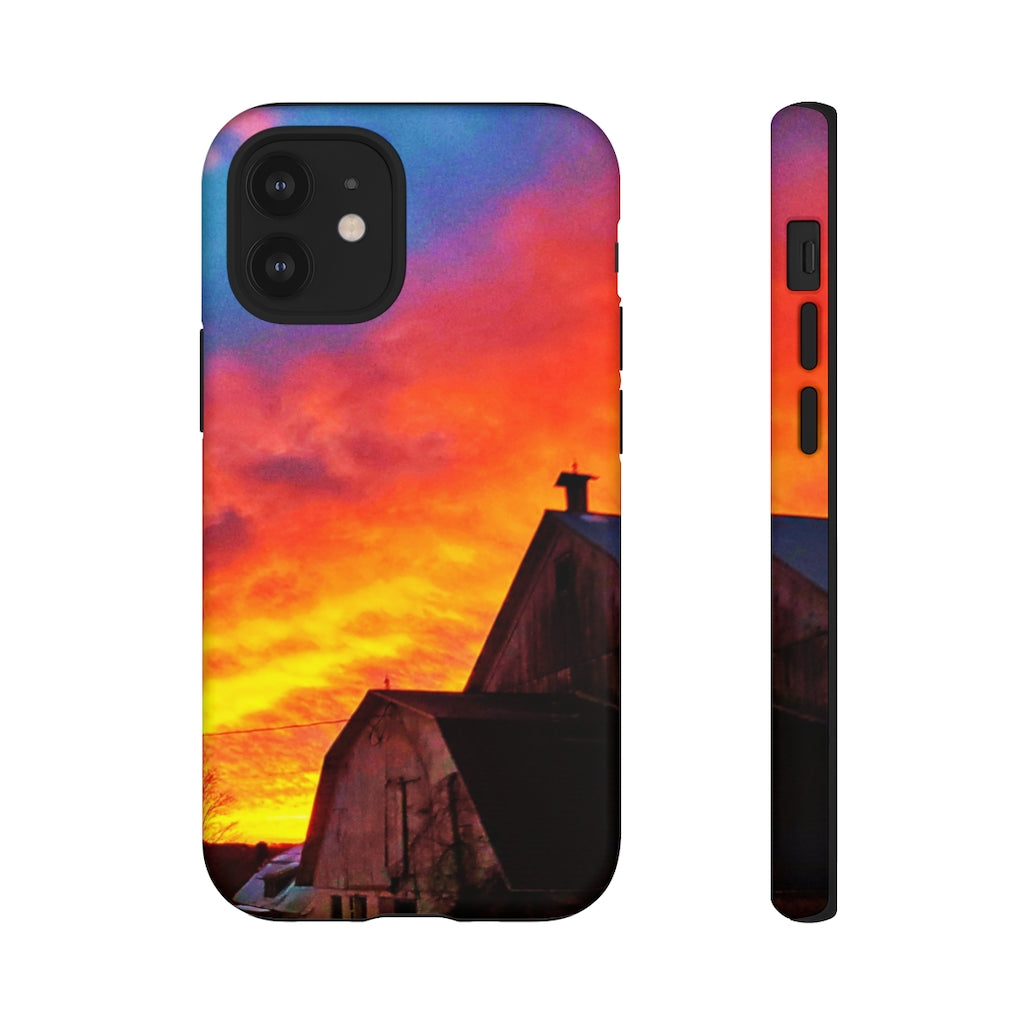 Barn & Sky Mobile Phone Case for iPhone and Samsung Galaxy