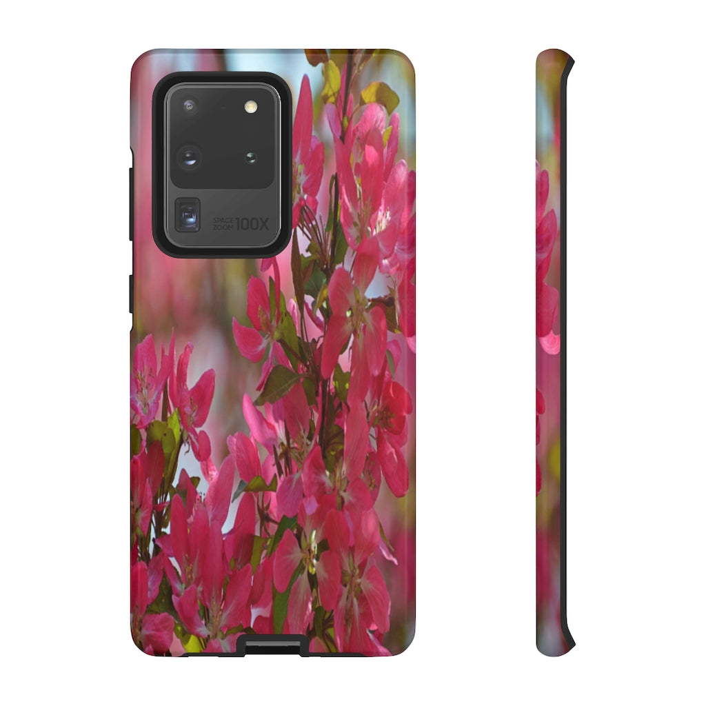 Crabapple Flowers Mobile Phone Case for iPhone and Samsung Galaxy