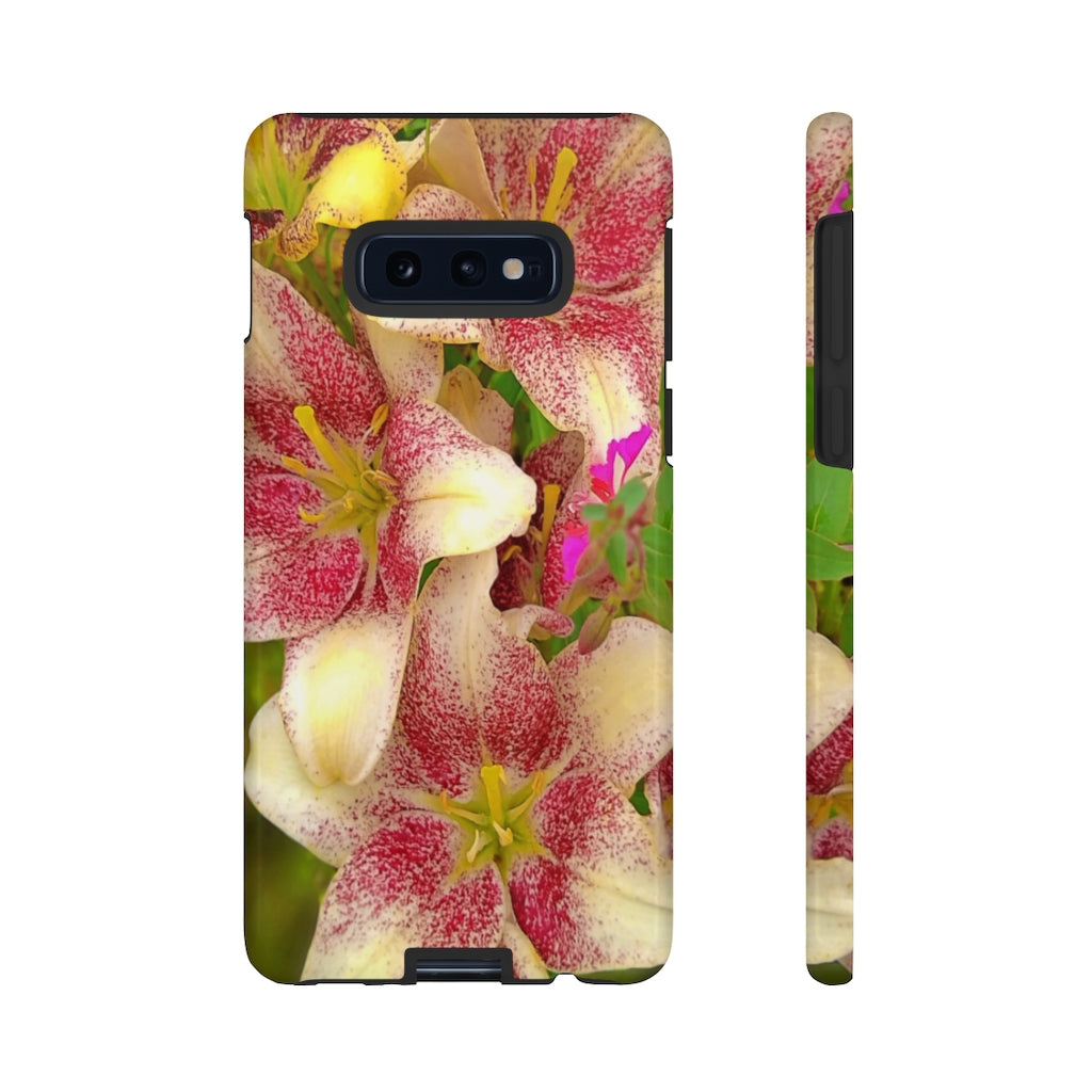 Stargazer Lily Mobile Phone Case for iPhone and Samsung Galaxy