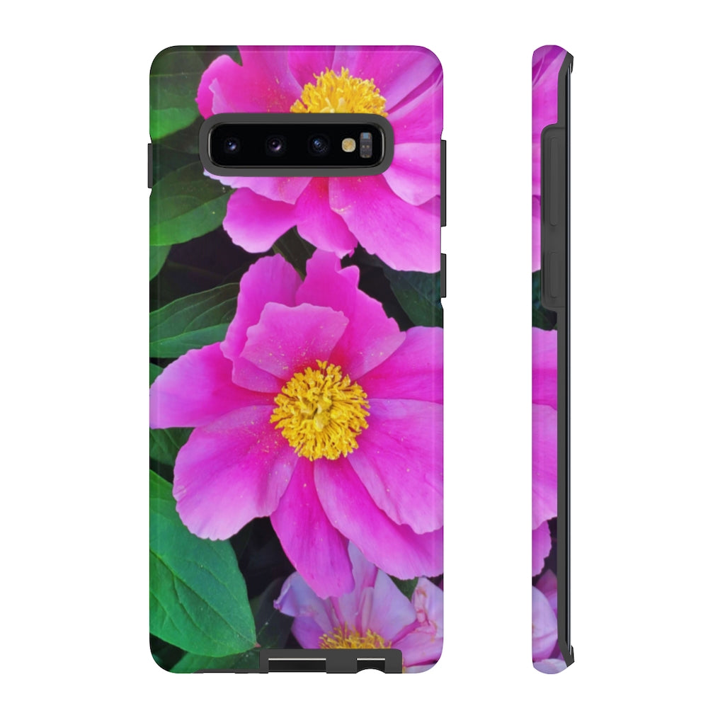 Majorcan Peony Mobile Phone Case for iPhone and Samsung Galaxy