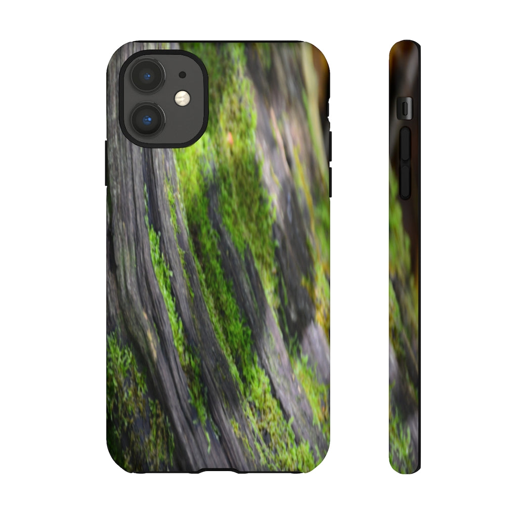 Mossy Log Mobile Phone Case for iPhone and Samsung Galaxy