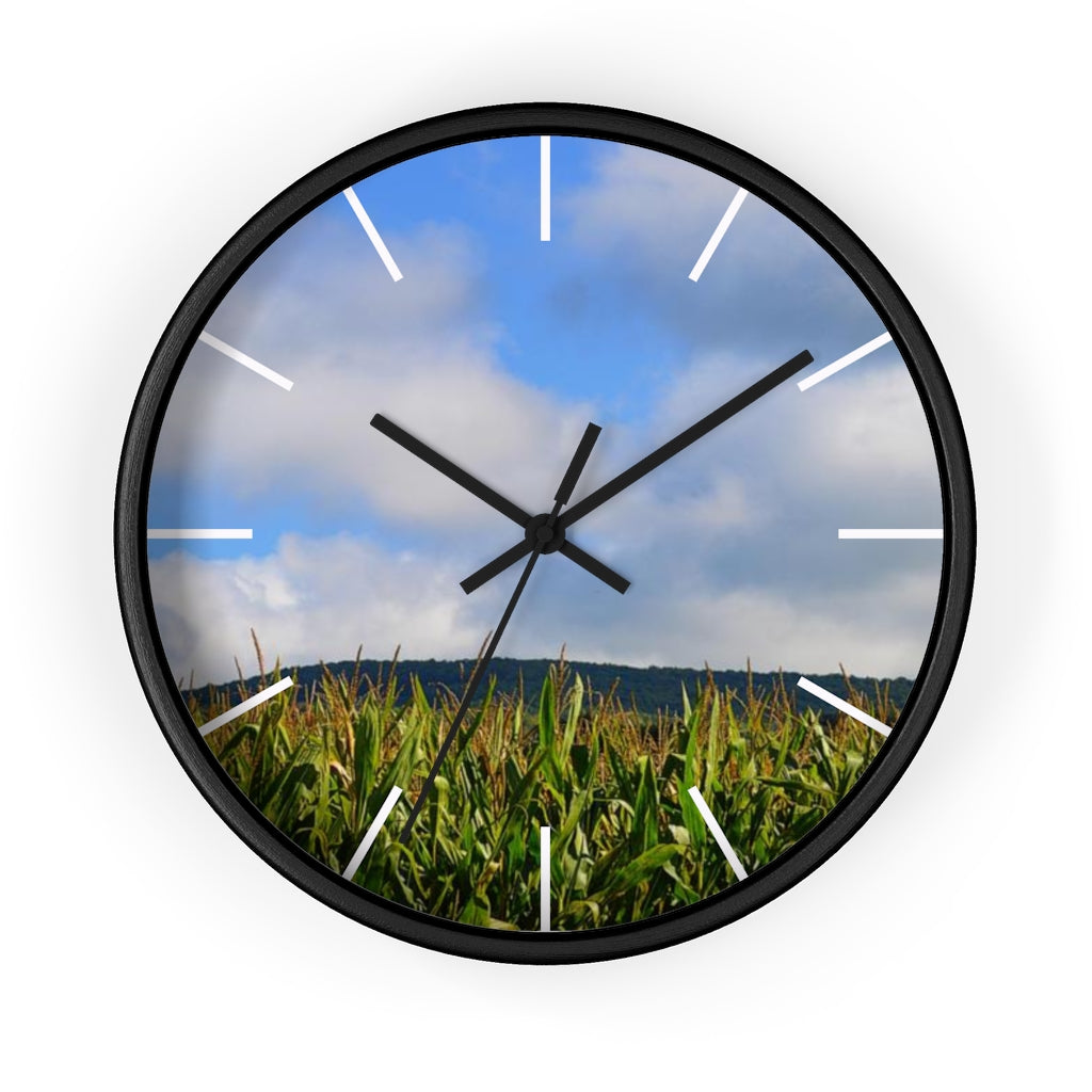 Corn Field Wall clock