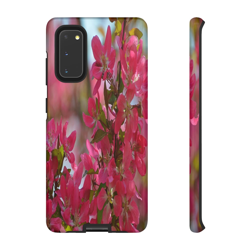 Crabapple Flowers Mobile Phone Case for iPhone and Samsung Galaxy