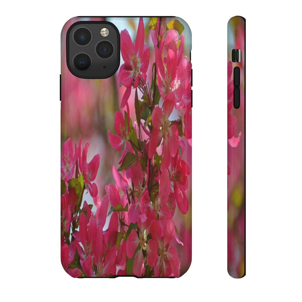 Crabapple Flowers Mobile Phone Case for iPhone and Samsung Galaxy