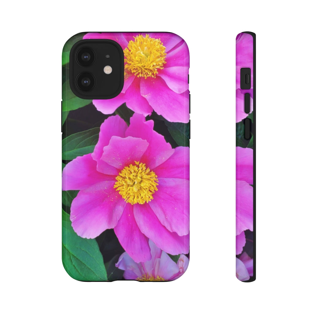 Majorcan Peony Mobile Phone Case for iPhone and Samsung Galaxy