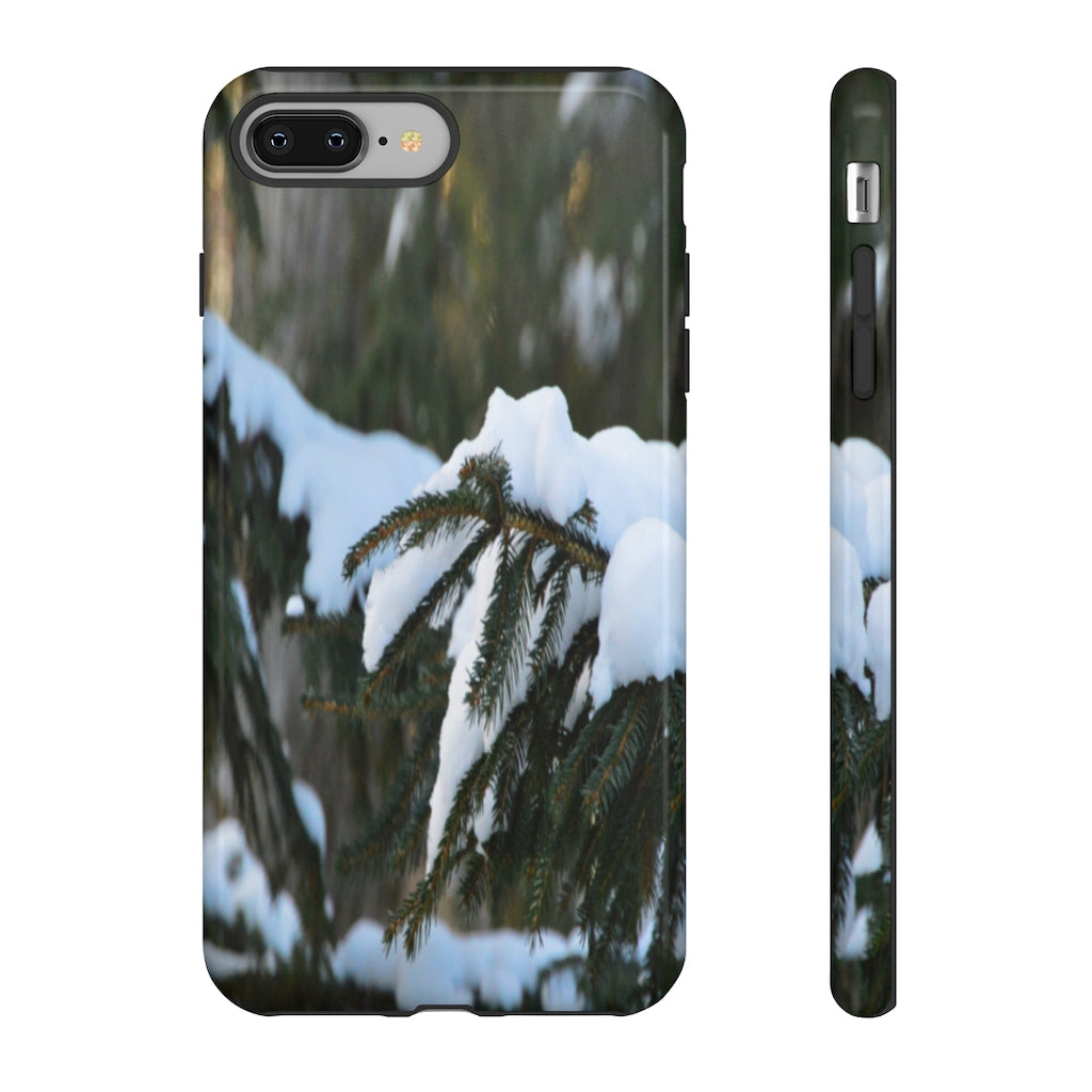 Snowy Pine Mobile Phone Case for iPhone and Samsung Galaxy