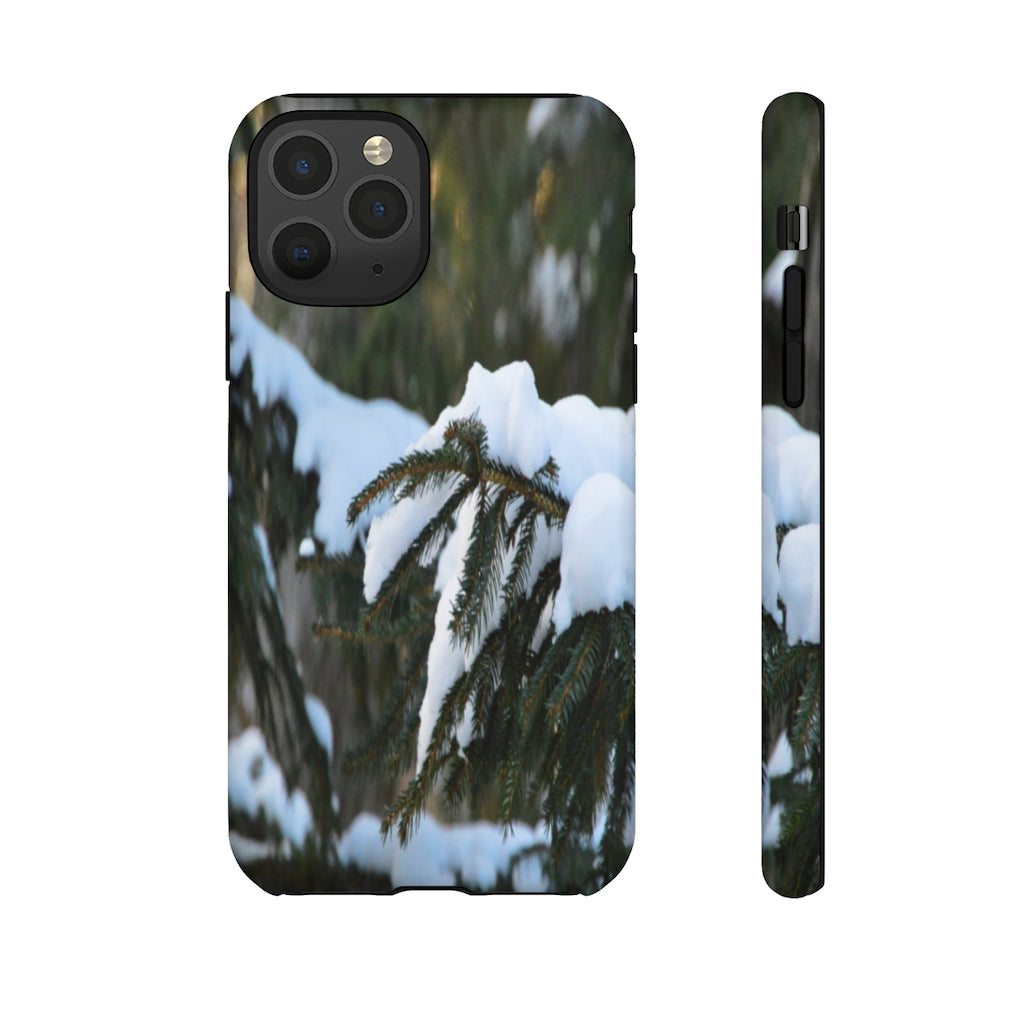 Snowy Pine Mobile Phone Case for iPhone and Samsung Galaxy