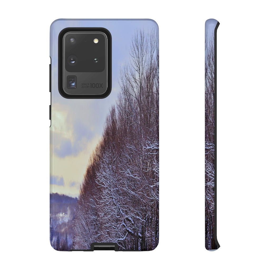 Winter Treeline Tough Case for iPhone and Samsung Galaxy