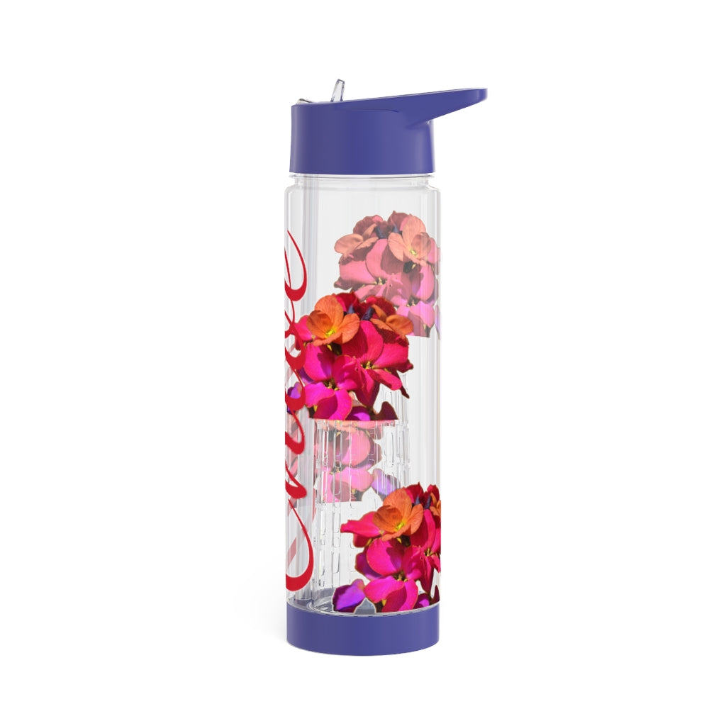 Personalized and Customizable Infuser Water Bottle (Wallflower2) (not a decal) I Gift I Bridesmaid I Teacher gift I Workout I Coworker I