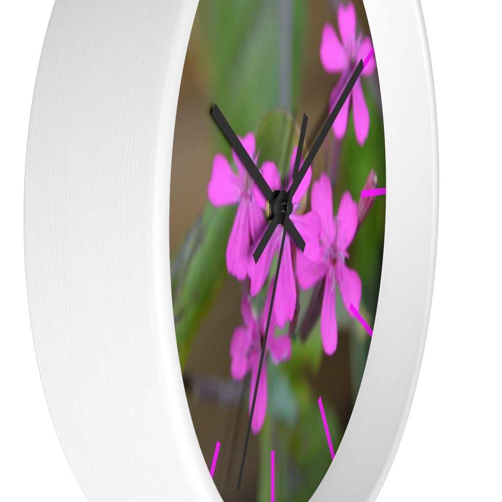 Phlox Wall clock