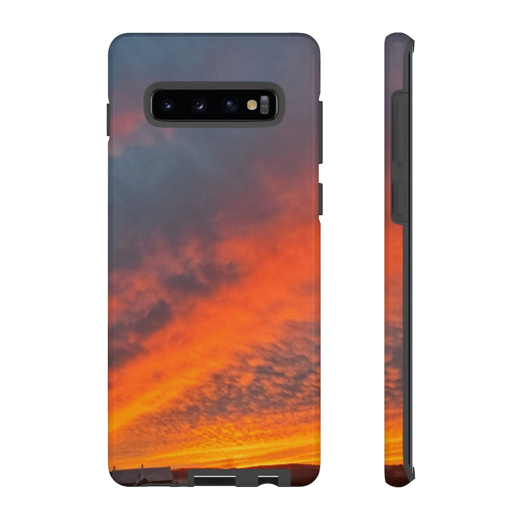 Morning Sky Mobile Phone Case for iPhone and Samsung Galaxy