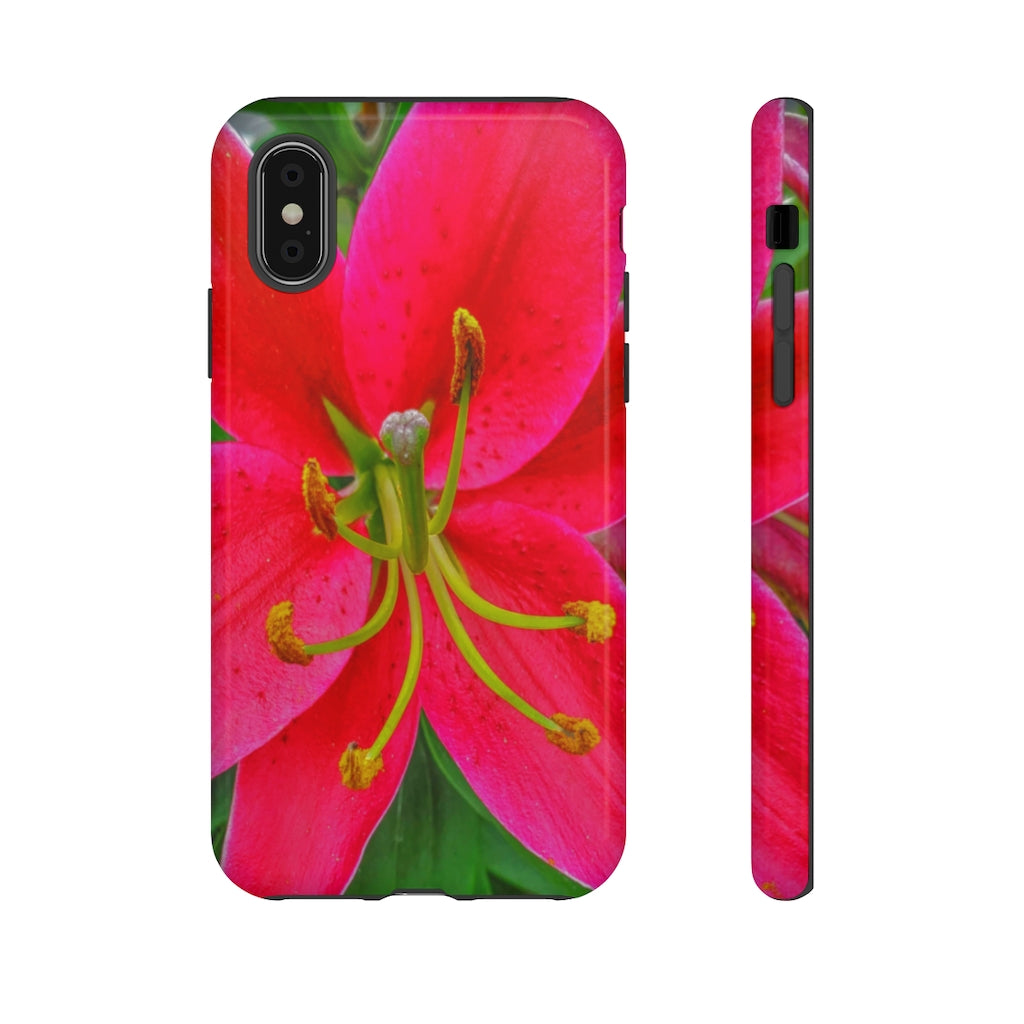 Oriental Lily Mobile Phone Case for iPhone and Samsung Galaxy