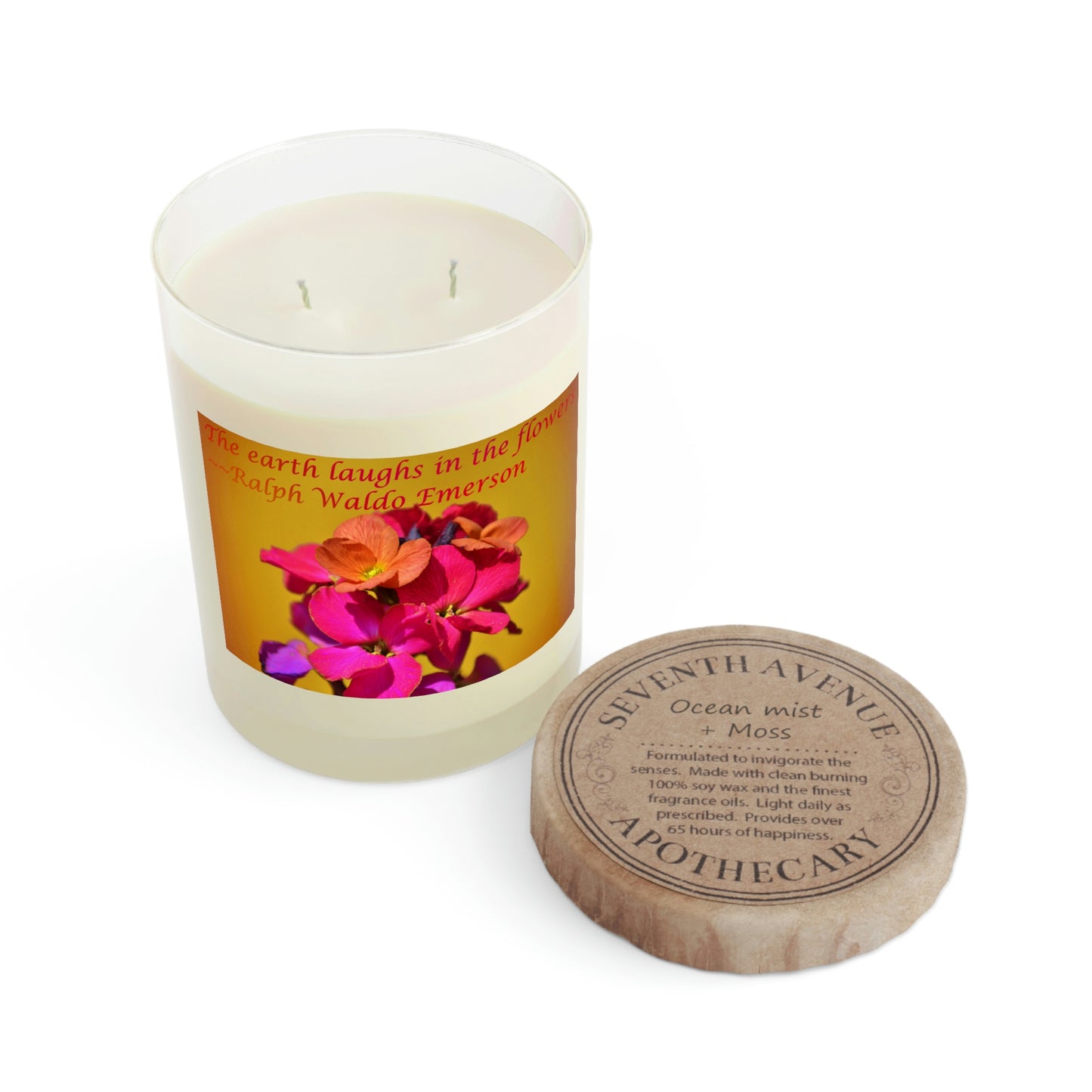 Double-wick Scented Candle - Full Glass, 11oz--Wallflower photo