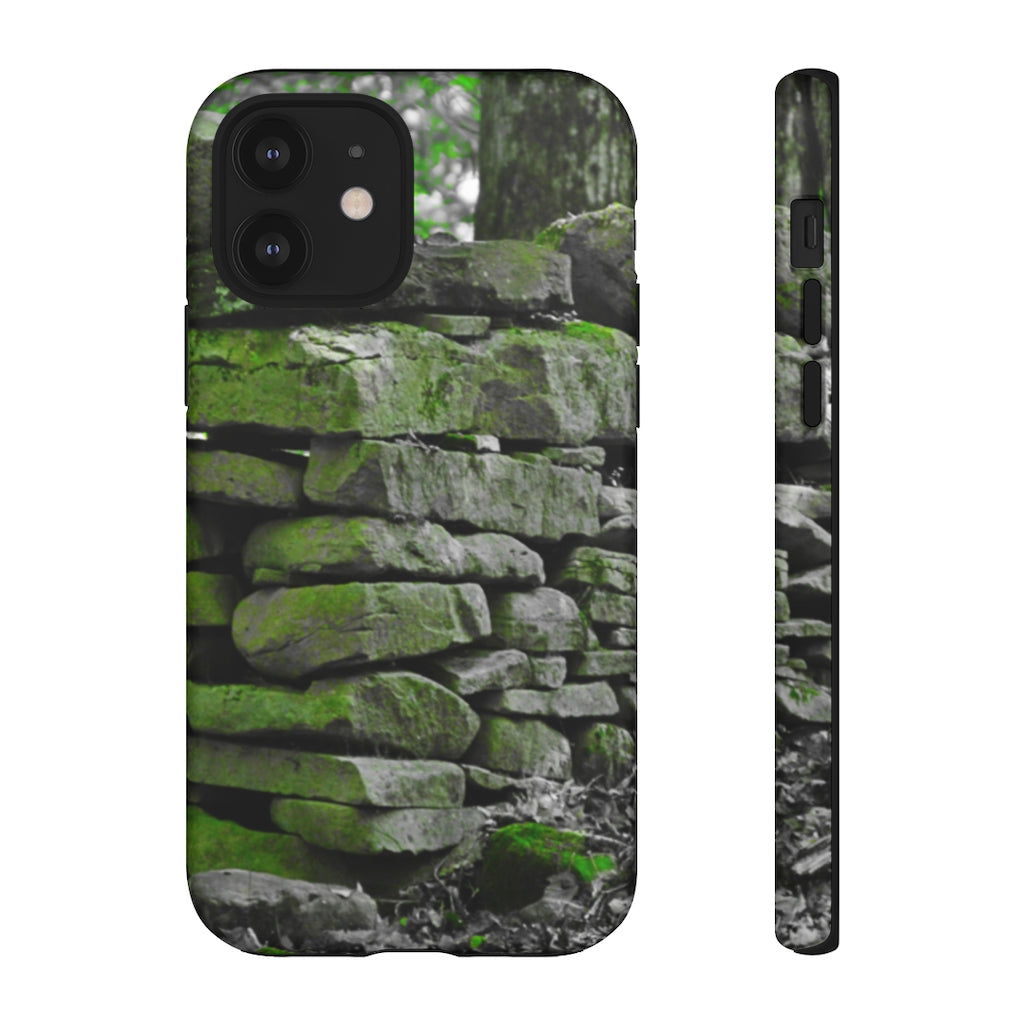 Stone Wall Mobile Phone Case for iPhone and Samsung Galaxy