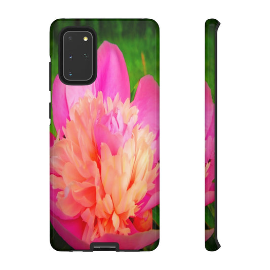 Pink Peony Mobile Phone Case for iPhone and Samsung Galaxy