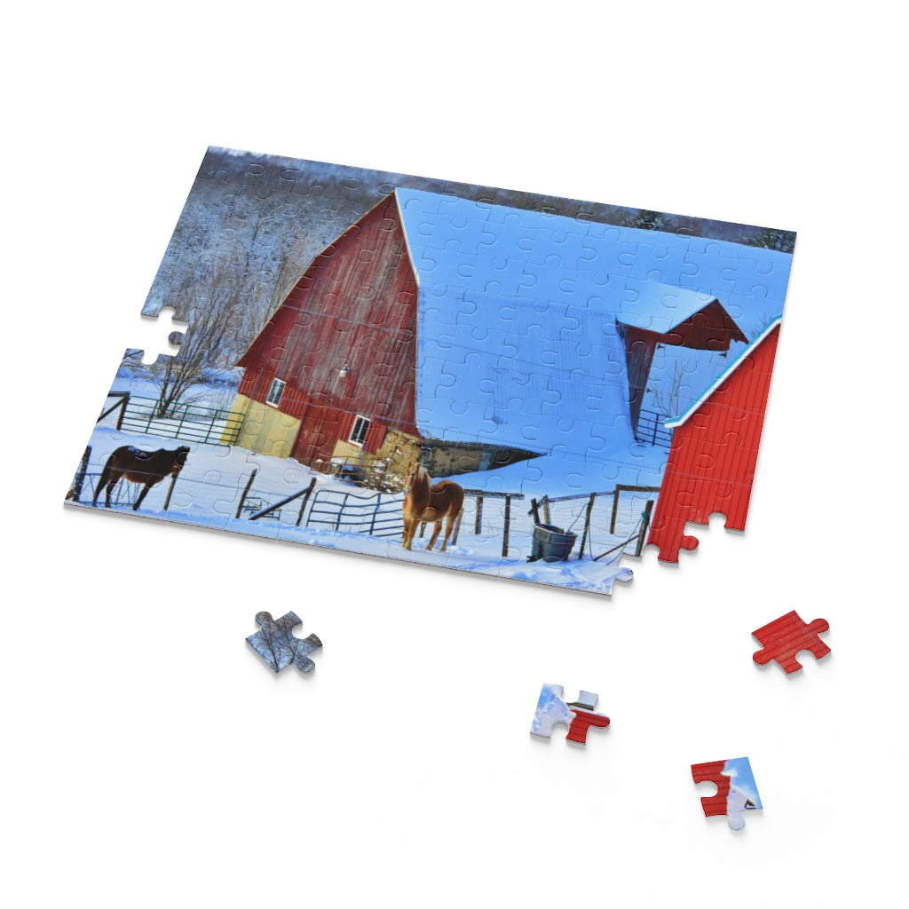 Barns and Horses Puzzle (120, 252, 500-Piece)